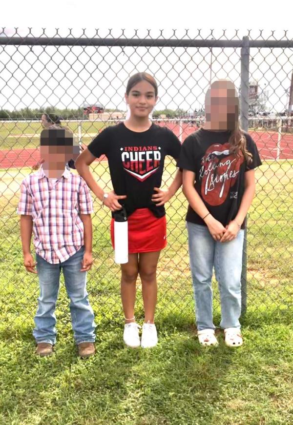 Jourdanton Junior High School student Miranda Sipps.