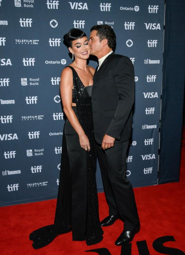 Katy Perry, Orlando Bloom at the Toro<em></em>nto Film Festival on Sept. 5