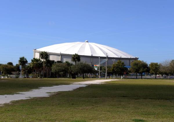 Tropicana Field as been the home stadium to the Tampa Bay Rays since the team's inaugural year in 1998.