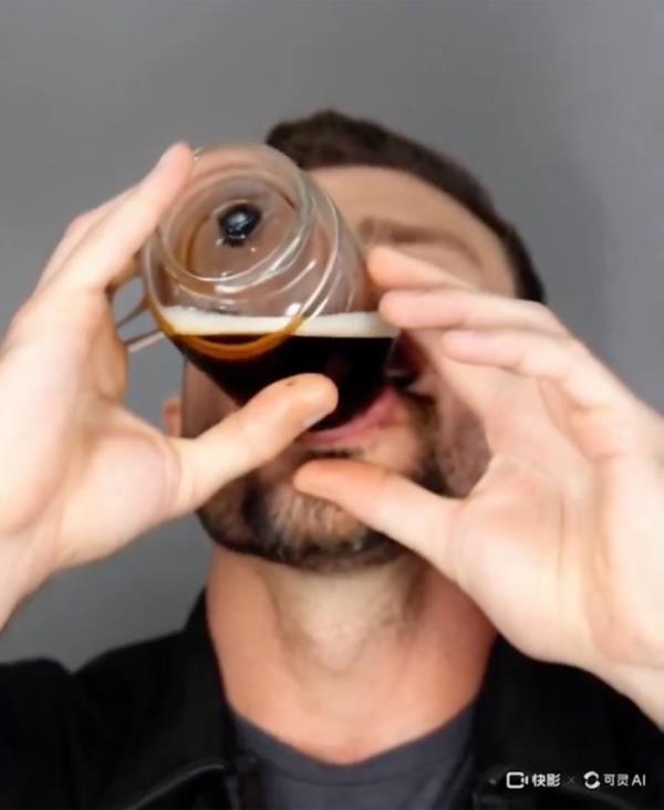 The AI-generated clip shows Justin Timberlake chugging a beer in his now infamous mugshot.