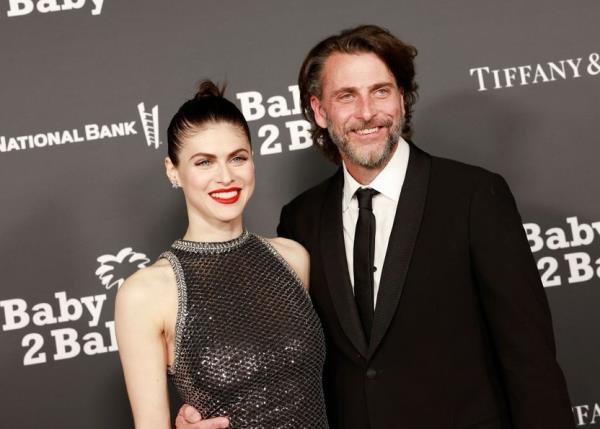 Alexandra Daddario and her husband Andrew Form