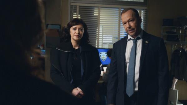 Marisa Ramirez as Maria Baez and Do<em></em>nnie Wahlberg as Danny Reagan in 