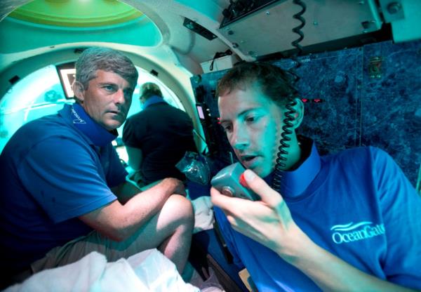 Stockton Rush (left) co-founded OceanGate in 2009 and served as the company's CEO until he died in a 