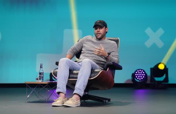 Scooter Braun at the OMR Festival in Hamburg, Germany