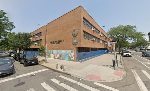 PS 153 Adam Clayton Powell Jr. Elementary School in Manhattan.