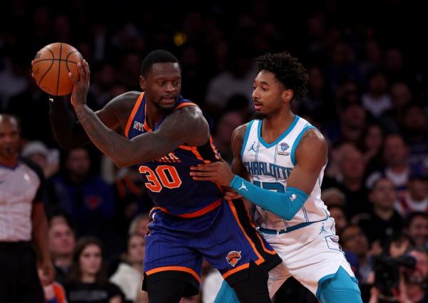 Julius Randle #30 of the New York Knicks.