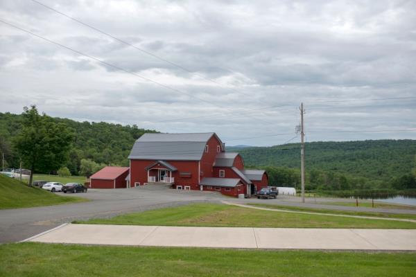 A red barn stands near wher<em></em>e the Family Foundation School used to operate, in Hancock, NY. “We were a long way from home. I didn’t like this at all,” writes Ianelli of the day she arrived there. 