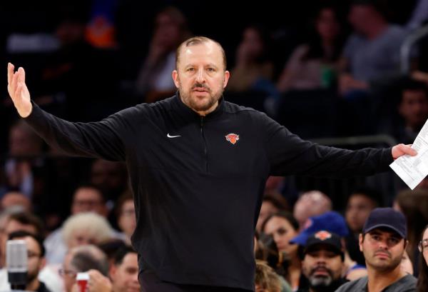 NBA general managers pick Tom Thibodeau's Knicks to finish fifth in the Eastern Conference.