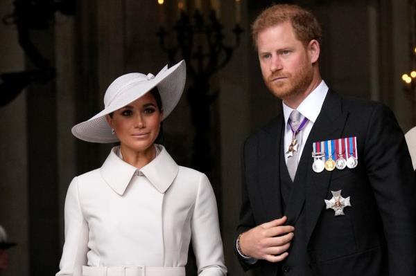 Meghan Markle and Prince Harry in Lo<em></em>ndon 