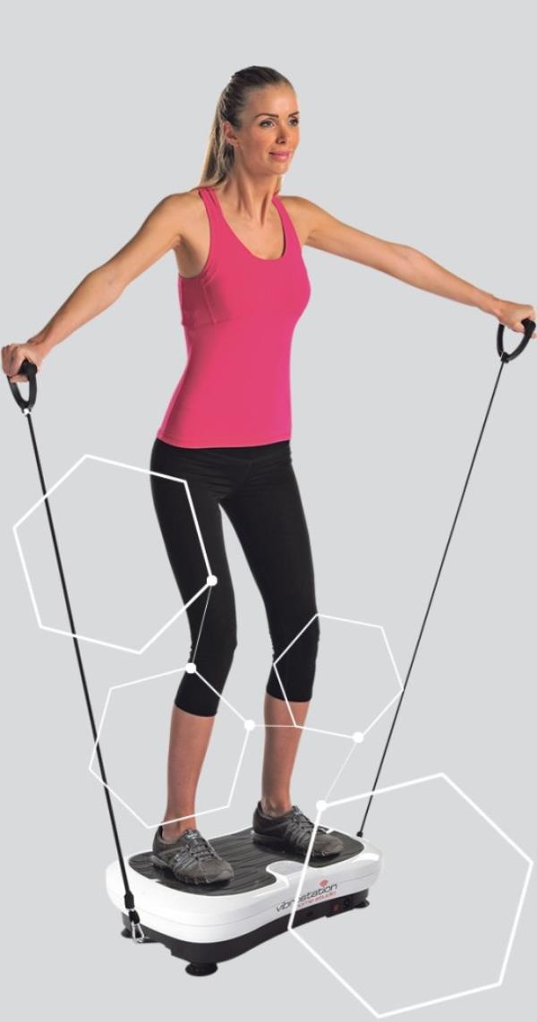 Fitness fans say this vibrating plate helps them 'achieve an hours exercise in fifteen minutes'