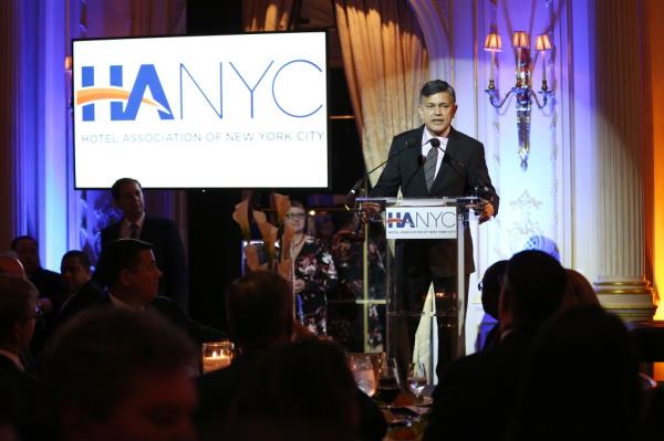 Vijay Dandapani, president and CEO of the Hotel Association of New York City, called the bill a 