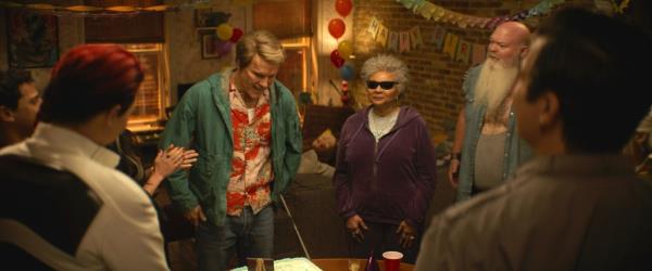 Ryan Reynolds, Leslie Uggams and Randal Reeder in 