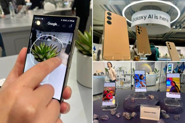 三星在最新的Galaxy S24智能手机上增加了人工智能功能