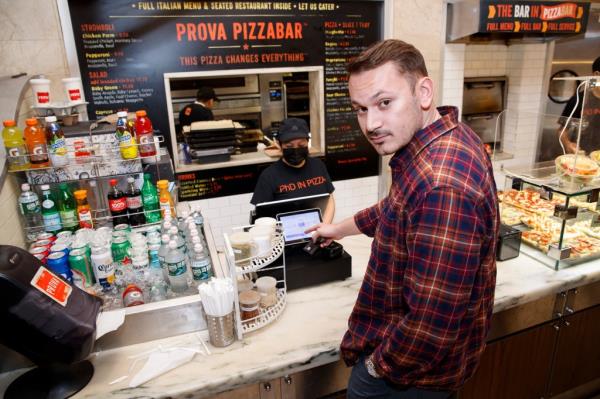 Jared Goodman of Brooklyn is down in excessive tablet tipping.