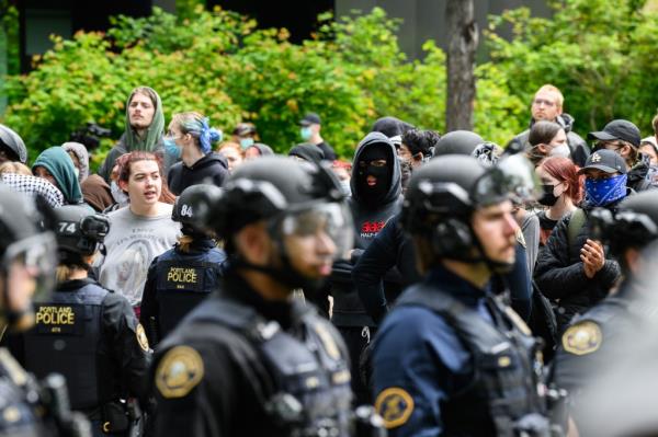 riot police