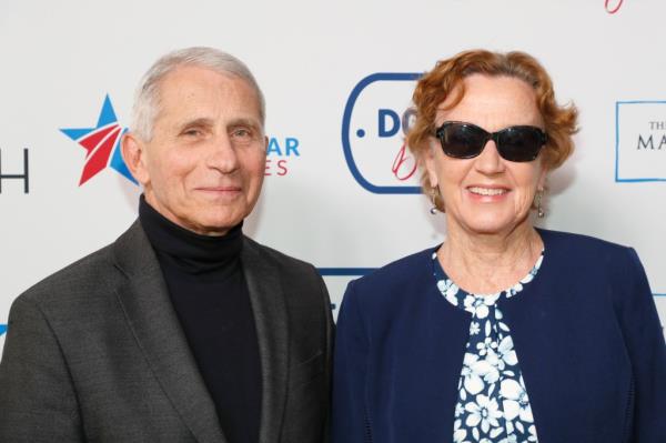 Dr. Anthony Fauci and his wife, Christine Grady