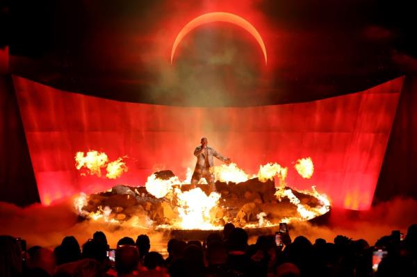 Will Smith performs o<em></em>nstage during the 2024 BET Awards at Peacock Theater on June 30, 2024 in Los Angeles, California. 
