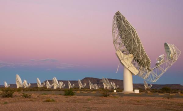MeerKAT Radio Telescope in South Africa