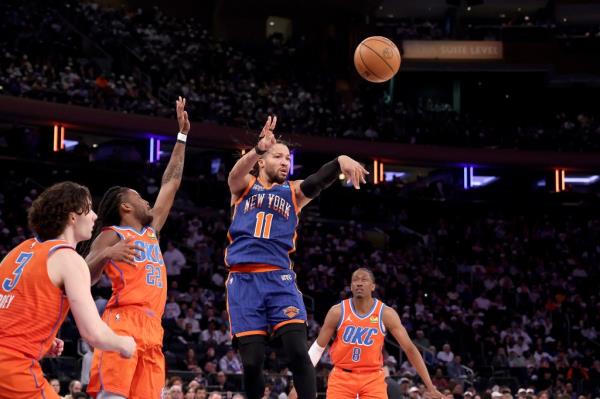 Jalen Brunson and the Knicks have the hardest remaining schedule of any team in the Eastern Conference's playoff picture.
