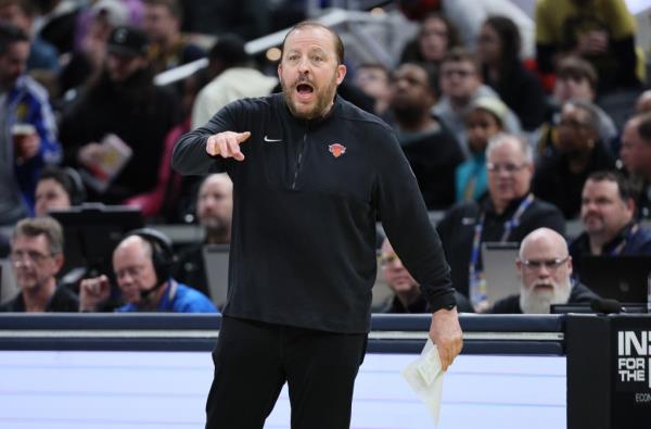 Knicks coach Tom Thibodeau.