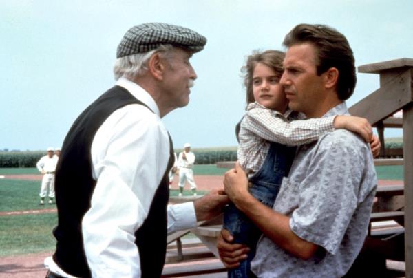 Burt Lancaster, Gabby Hoffman, and Kevin Costner in 