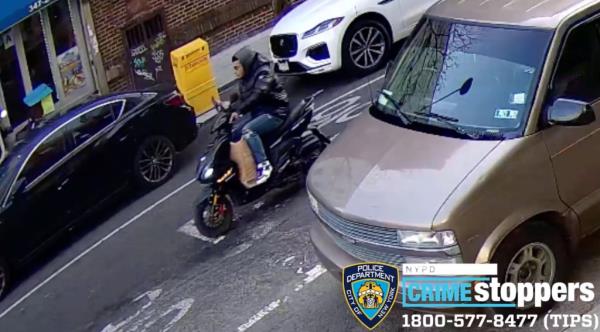 A moped rider slammed into a cop who tried to stop him for reckless driving in Queens the second NYPD officer hit by a two-wheel driver this month, police said. 