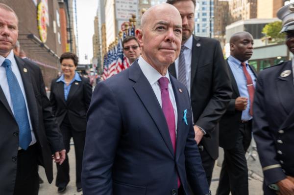 Homeland Security Secretary Alejandro Mayorkas