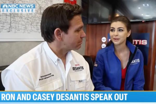 Ron and Casey DeSantis