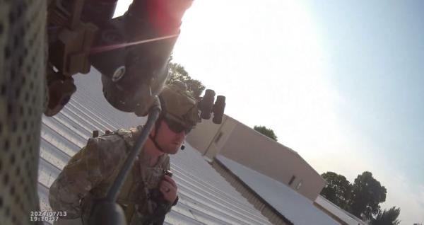 Video shows Trump gunman dead on roof moments after assassination attempt