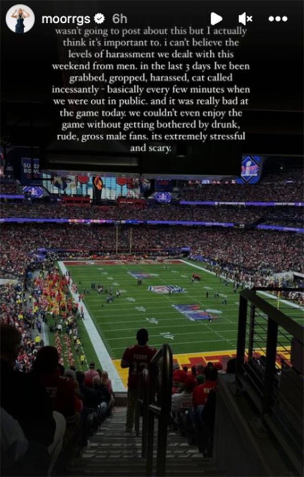 Morgan Riddle elaborated on the ordeal in a separate Instagram Story.