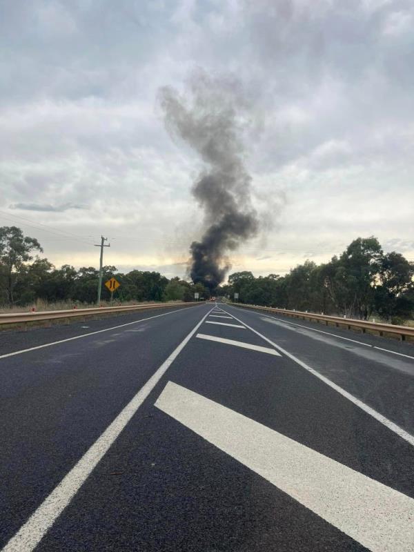 Emergency crews were called after reports of a two-vehicle crash on Dunedoo Rd, Ballimore, a<em></em>bout 18 miles northeast of Dubbo, at a<em></em>bout 6 p.m. on Thursday.