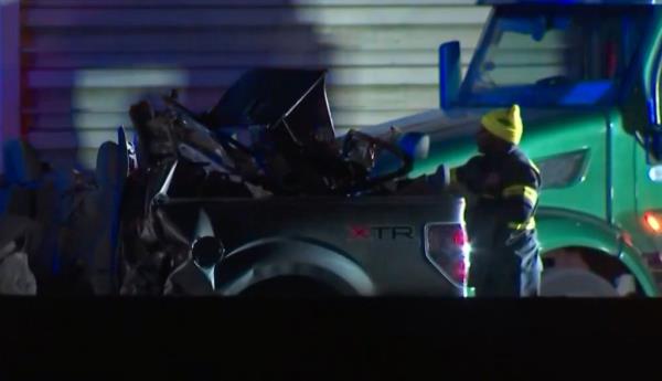 The crash happened along the exit ramp from Interstate 285 to Interstate 20 east.