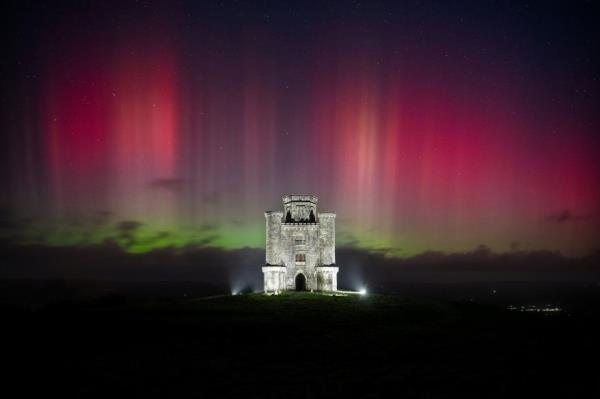 An aurora over Wales in September.