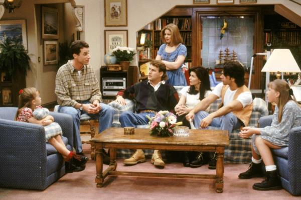 Mary-Kate/Ashley Olsen, Bob Saget, Dave Coulier, Candace Cameron, Lori Loughlin, John Stamos and Jodie Sweetin in 