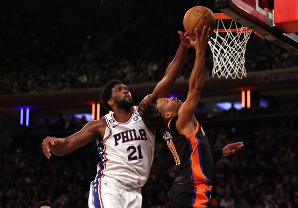 Joel Embiid is healthy but is he in shape to play a physical style Knicks team? 