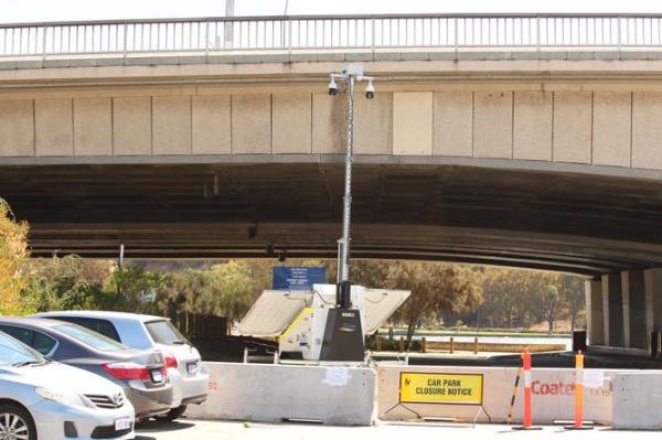 A carpark under the Narrows Bridge has been closed.