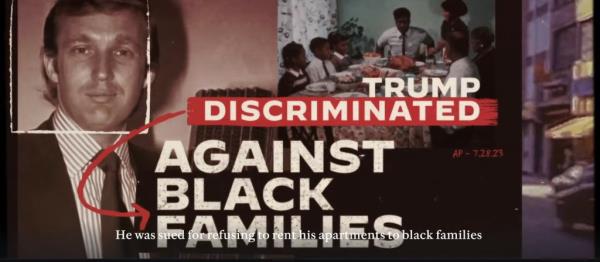 Biden's attack ads come as Trump is set to host a rally in the Bronx Thursday night.