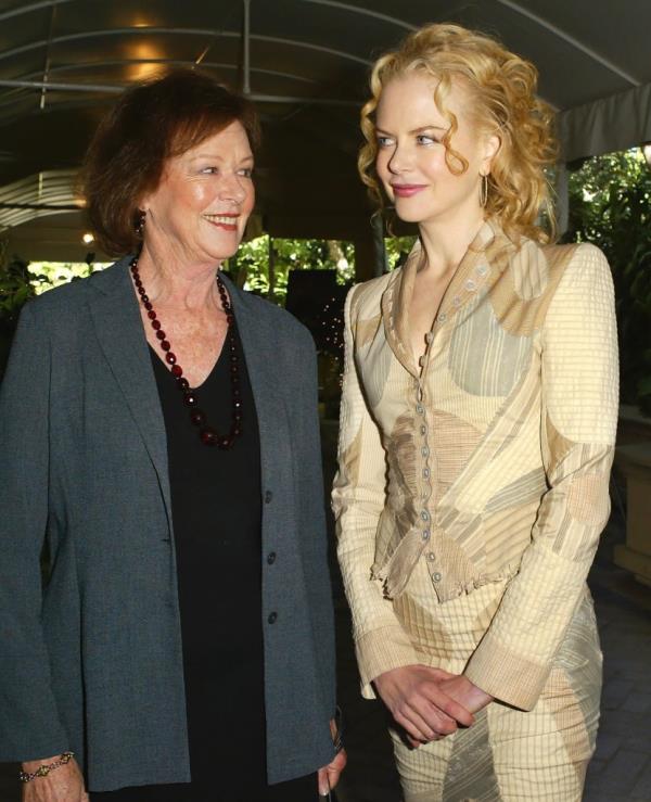 Nicole Kidman with her mom, Janelle Ann Kidman, at the American Film Institute Awards in 2004