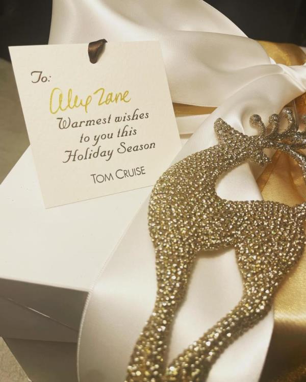 A card to Alex Zane. 