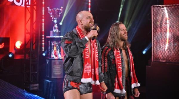 WWE NXT superstars Zack Gibson and James Drake - Grizzled Young Veterans - in the Dusty Cup
