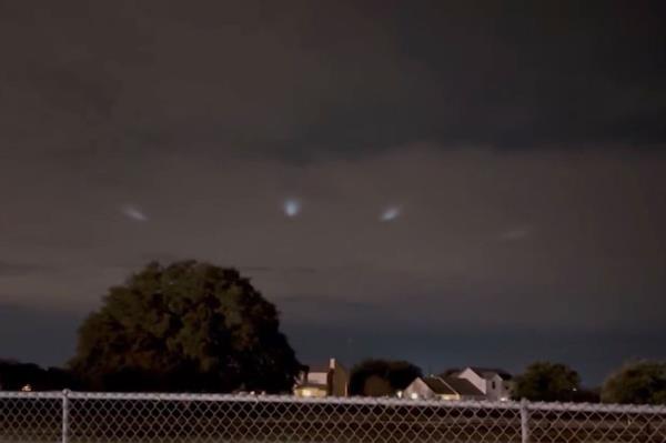 The lights from his house had many in the area fearing UFO's were hovering over the neighborhood.