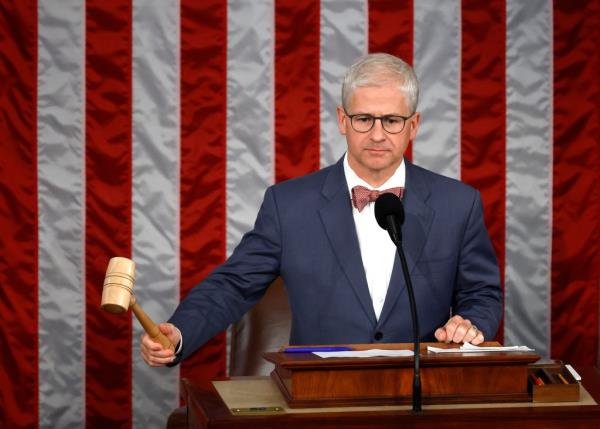 Speaker pro tempore Patrick McHenry (R-NC)