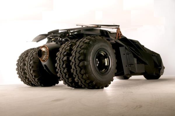 The Batmobiles will simulate the flame-fueled afterburner shown in the movies, just without any fire.