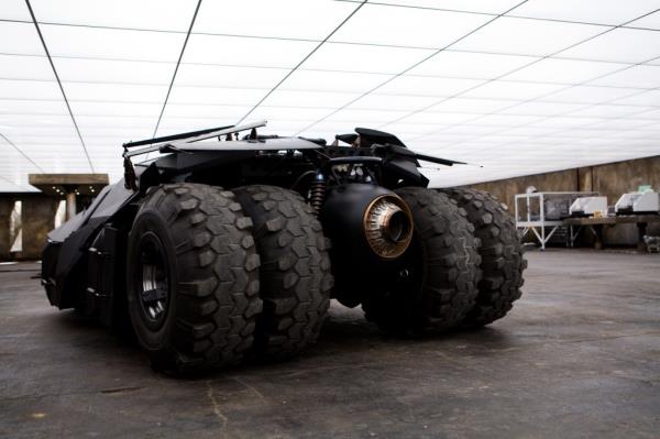 The Batmobile recreation is in celebration of Batman's 85th anniversary.