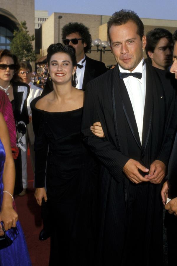 Bruce Willis with ex-wife Demi Moore.