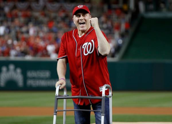 Scalise nearly died in June 2017 after he was shot by a left-wing fanatic while practicing for the annual Co<em></em>ngressional ba<em></em>seball Game in Virginia, but has since made a full recovery.