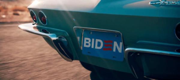 Utah Republican Senate candidate Brad Wilson revs his engine past Bidenas a67 Corvette, acowardly RINOsa in new TV ad 