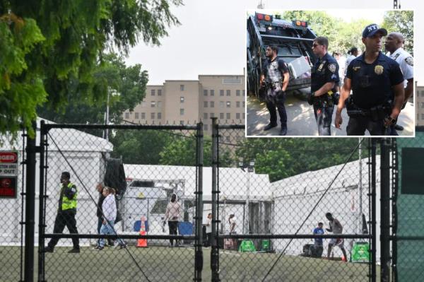 在最新的兰德尔岛避难所暴力事件中，移民袭击了保安，然后与警察扭打：来源