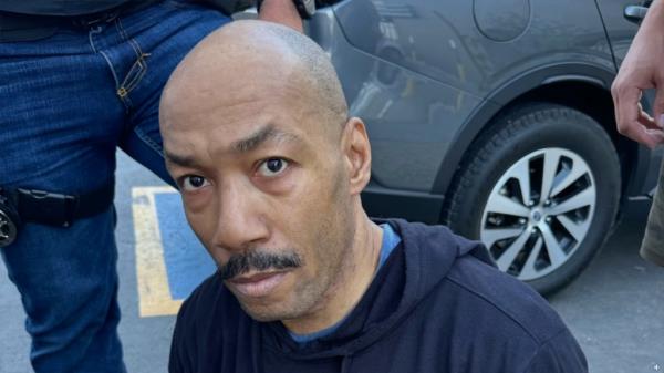 Benjamin Hollins, 50, was nabbed Tuesday after cops managed to track him down in Mesa, Arizona following a months-long manhunt.