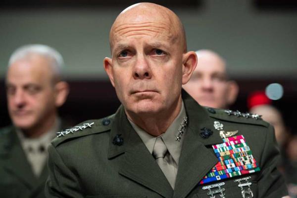 General David Berger, Commandant of the US Marine Corps, testifies during a Senate Armed Services Committee hearing on Capitol Hill in Washington, DC, on December 3, 2019.